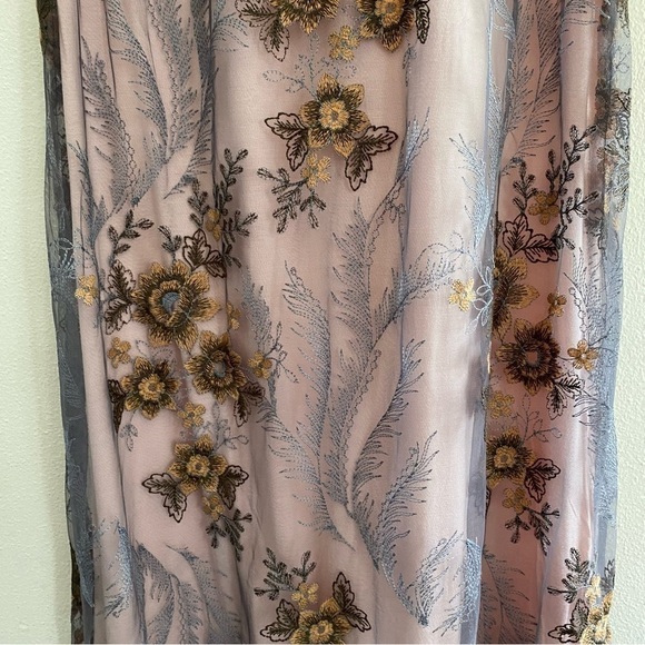 Sundance Lace Cardinal Embroidered Floral Dress - Picture 5 of 15